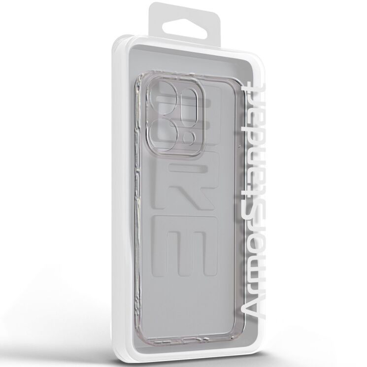 Силиконовый (TPU) чехол ArmorStandart Air Series для OPPO Reno 14 5G - Clear: фото 3 из 6