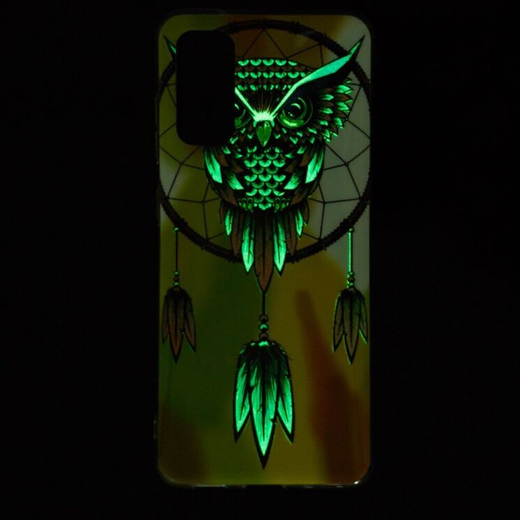 Силиконовый (TPU) чехол Deexe LumiCase для Samsung Galaxy A53 - Blue Butterfly: фото 4 из 5