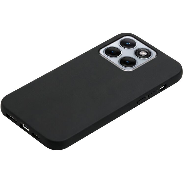 Силіконовий (TPU) чохол Deexe Matte Case для Motorola Edge 70 Fusion - Black: фото 4 з 8