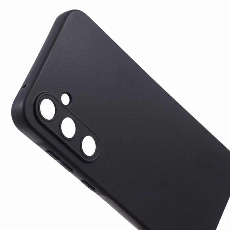 Силиконовый (TPU) чехол Deexe Matte Case для Samsung Galaxy A35 (A356) - Black: фото 6 из 6