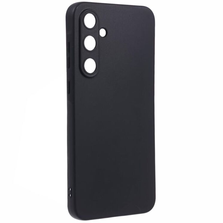 Силиконовый (TPU) чехол Deexe Matte Case для Samsung Galaxy A35 (A356) - Black: фото 3 из 6