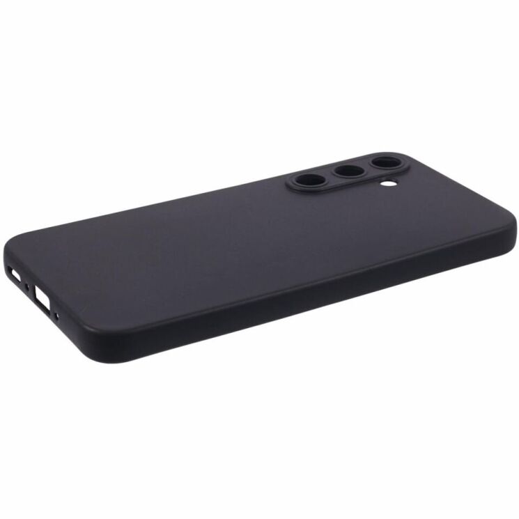 Силиконовый (TPU) чехол Deexe Matte Case для Samsung Galaxy A35 (A356) - Black: фото 4 из 6