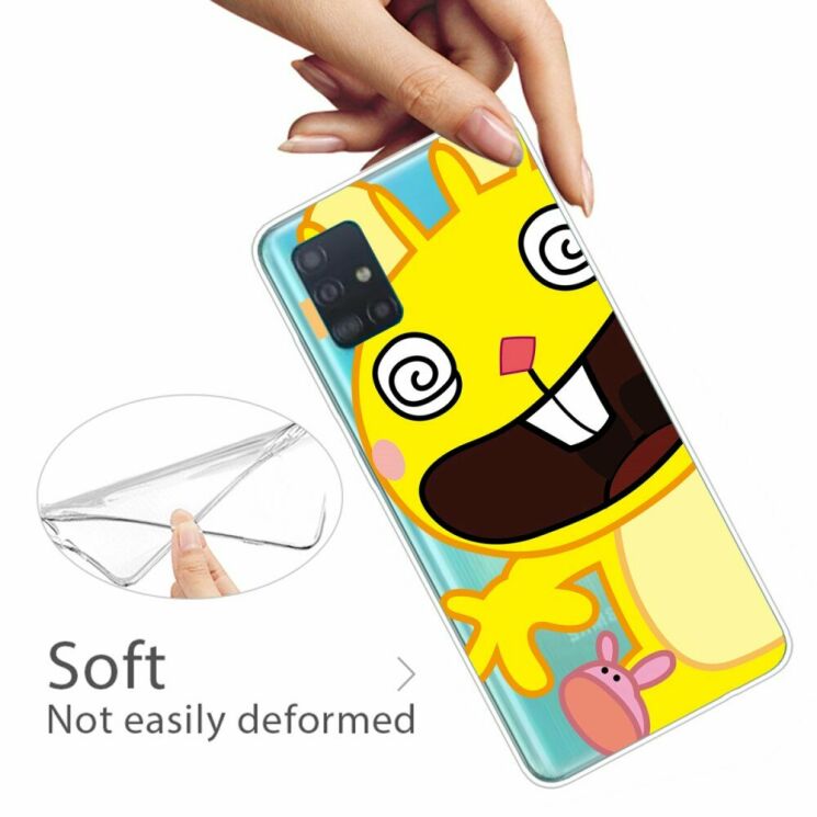 Силіконовий (TPU) чохол Deexe Pretty Glossy для Samsung Galaxy A51 (А515) - Cats: фото 4 з 4