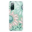 Силиконовый (TPU) чехол Deexe Pretty Glossy для Samsung Galaxy S20 FE (G780) - Sunflower (251749H)