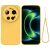 Силиконовый (TPU) чехол Deexe Silicone Case для Xiaomi 17 Ultra - Yellow: фото 1 из 9