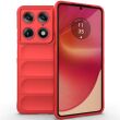 Силиконовый (TPU) чехол Deexe Terra Case для Motorola Signature - Red (407611R)