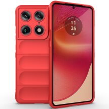 Силиконовый (TPU) чехол Deexe Terra Case для Motorola Signature - Red: фото 1 из 6