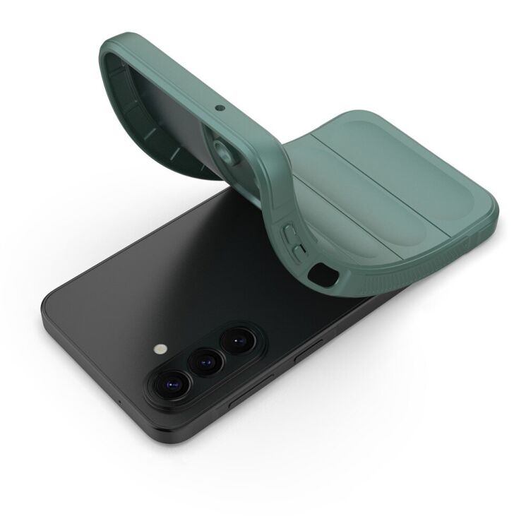 Силиконовый (TPU) чехол Deexe Terra Case для Samsung Galaxy A27 (A276) - Green (408610G) Силиконовый (TPU) чехол Deexe Terra Case для Samsung Galaxy A27 (A276) - Green: фото 4 из 6