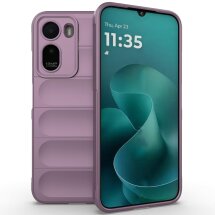 Силиконовый (TPU) чехол Deexe Terra Case для Xiaomi Redmi A7 Pro - Light Purple: фото 1 из 4