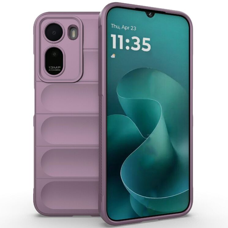 Силиконовый (TPU) чехол Deexe Terra Case для Xiaomi Redmi A7 Pro - Light Purple (409728LV) Силиконовый (TPU) чехол Deexe Terra Case для Xiaomi Redmi A7 Pro - Light Purple: фото 1 из 4
