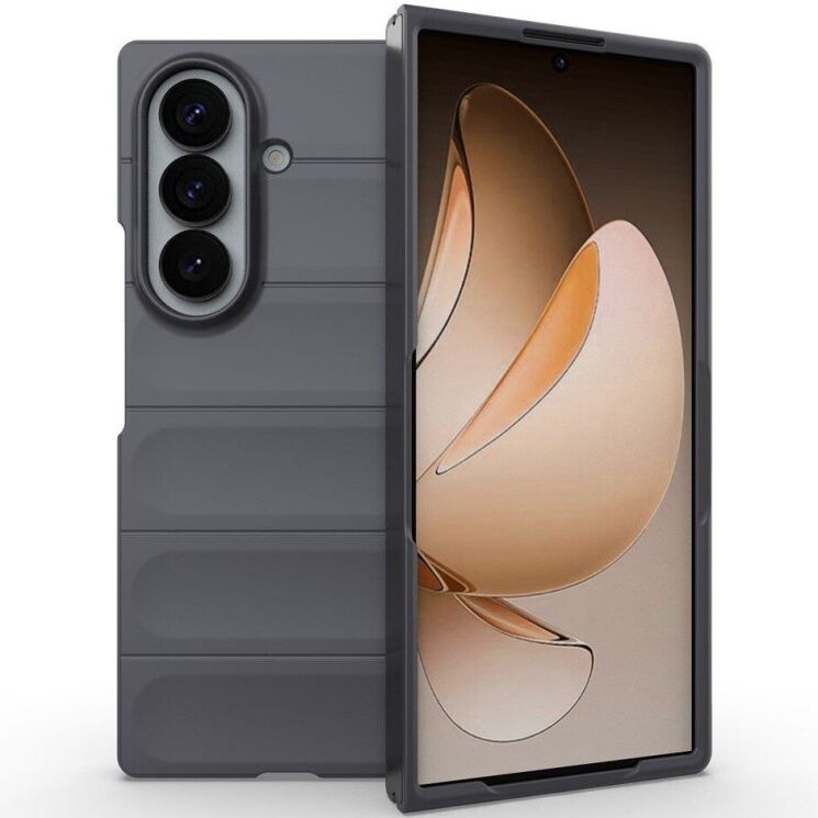 Силіконовий (TPU) чохол Deexe Terra Case (FF) для Samsung Galaxy Fold 8 Ultra - Dark Grey (424015DH) Силіконовий (TPU) чохол Deexe Terra Case (FF) для Samsung Galaxy Fold 8 Ultra - Dark Grey: фото 2 з 6