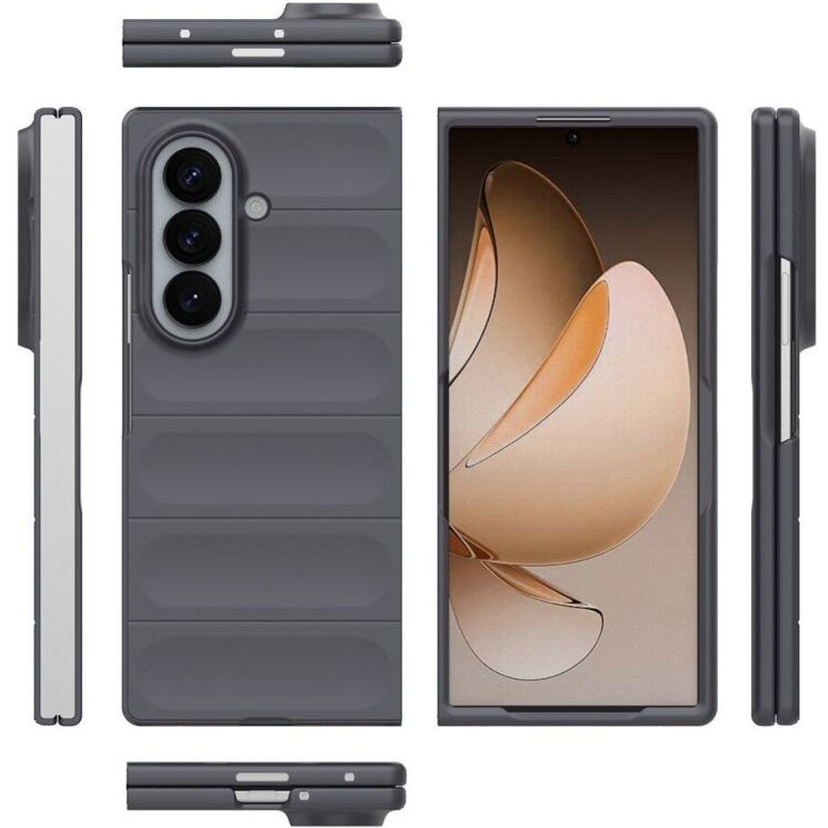 Силіконовий (TPU) чохол Deexe Terra Case (FF) для Samsung Galaxy Fold 8 Ultra - Dark Grey (424015DH) Силіконовий (TPU) чохол Deexe Terra Case (FF) для Samsung Galaxy Fold 8 Ultra - Dark Grey: фото 5 з 6