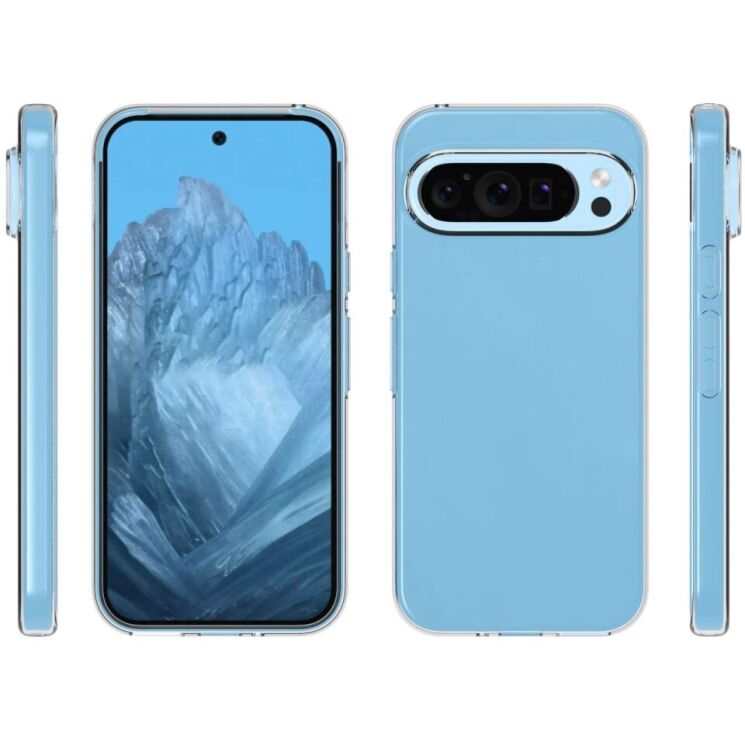 Силиконовый (TPU) чехол Deexe UltraThin для Google Pixel 9 / 9 Pro - Transparent: фото 7 из 7