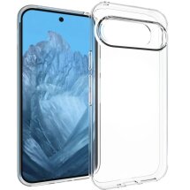 Силиконовый (TPU) чехол Deexe UltraThin для Google Pixel 9 / 9 Pro - Transparent: фото 1 из 7