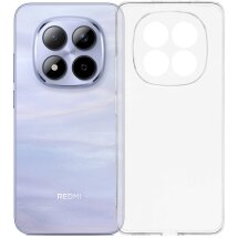 Силіконовий (TPU) чохол Deexe UltraThin для Xiaomi Redmi Note 15 Pro 5G - Transparent: фото 1 з 4