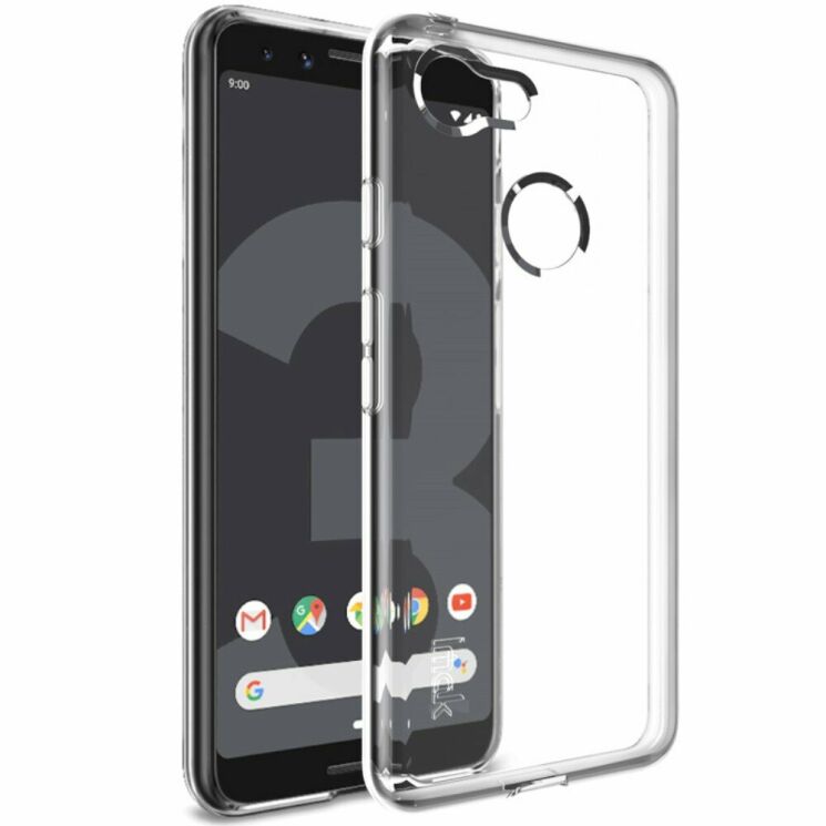 Силиконовый (TPU) чехол IMAK Stealth Case для Google Pixel 3 - Transparent: фото 1 из 13