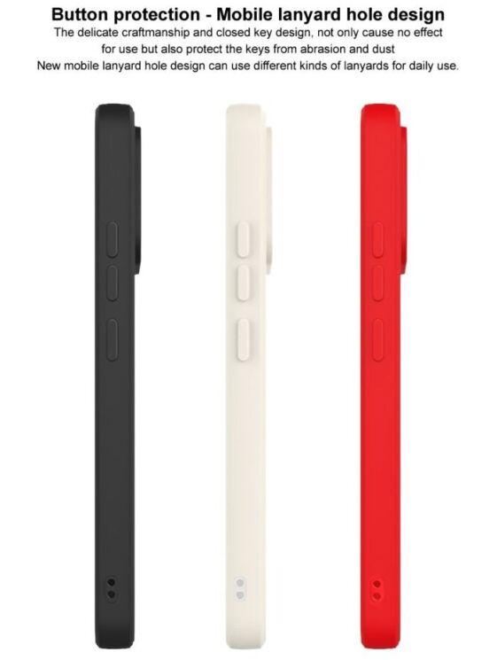Силиконовый (TPU) чехол IMAK UC-4 Series для OnePlus Ace 3V - Black: фото 8 из 11