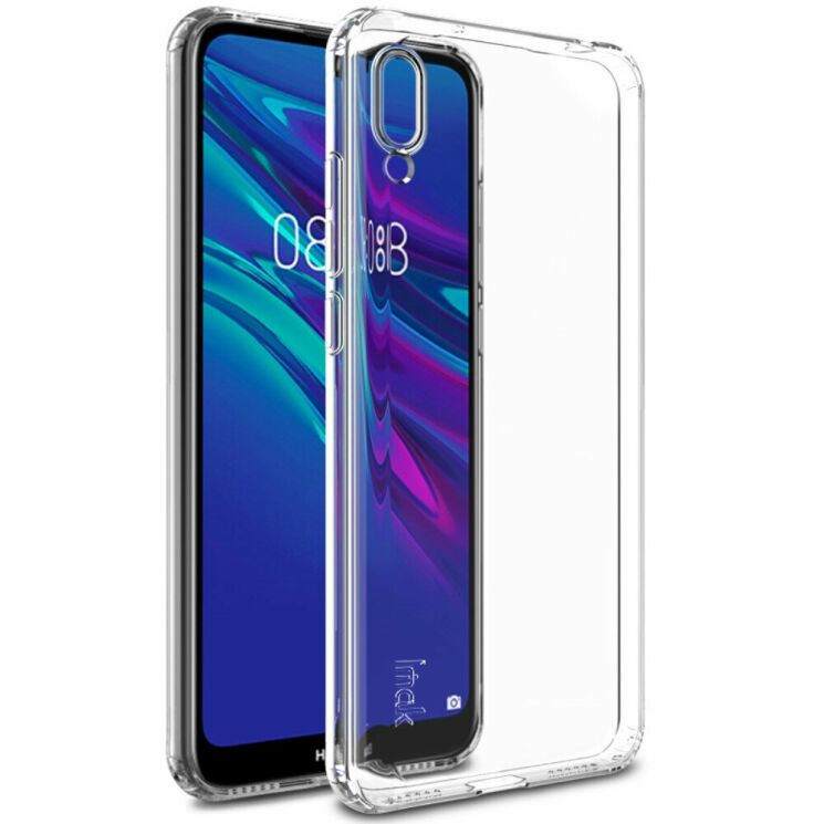 Силиконовый (TPU) чехол IMAK UX-6 Series для Huawei Y6 2019 - Transparent: фото 1 из 13