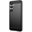 Силиконовый (TPU) чехол MOFI Carbon Fiber для Samsung Galaxy S25 (S931) - Black (372300B)