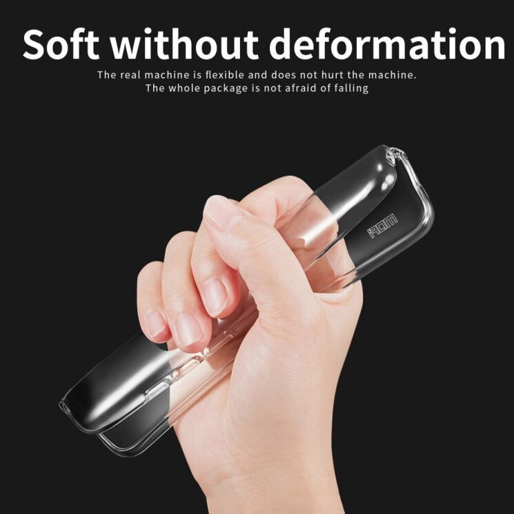 Силиконовый (TPU) чехол MOFI Thin Guard для Apple iPhone 15 Plus - Transparent: фото 5 из 10