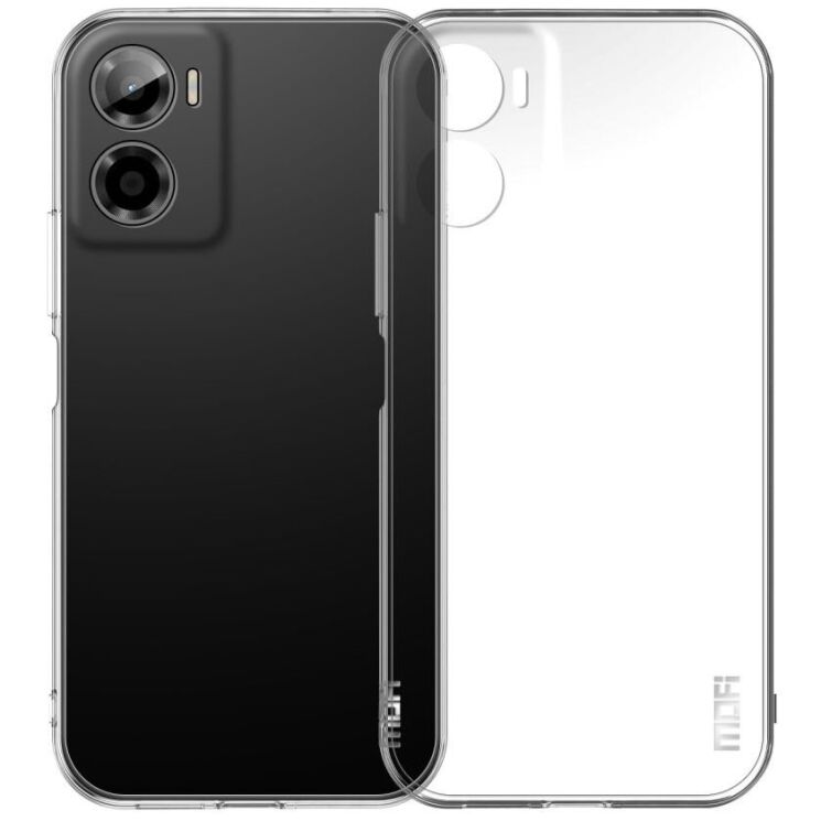 Силиконовый (TPU) чехол MOFI Thin Guard для Motorola Moto G05 / Moto E15 - Transparent: фото 1 из 11
