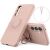 Силиконовый (TPU) чехол с кольцом Deexe Color Shell для Samsung Galaxy S26 FE - Pink: фото 1 из 8