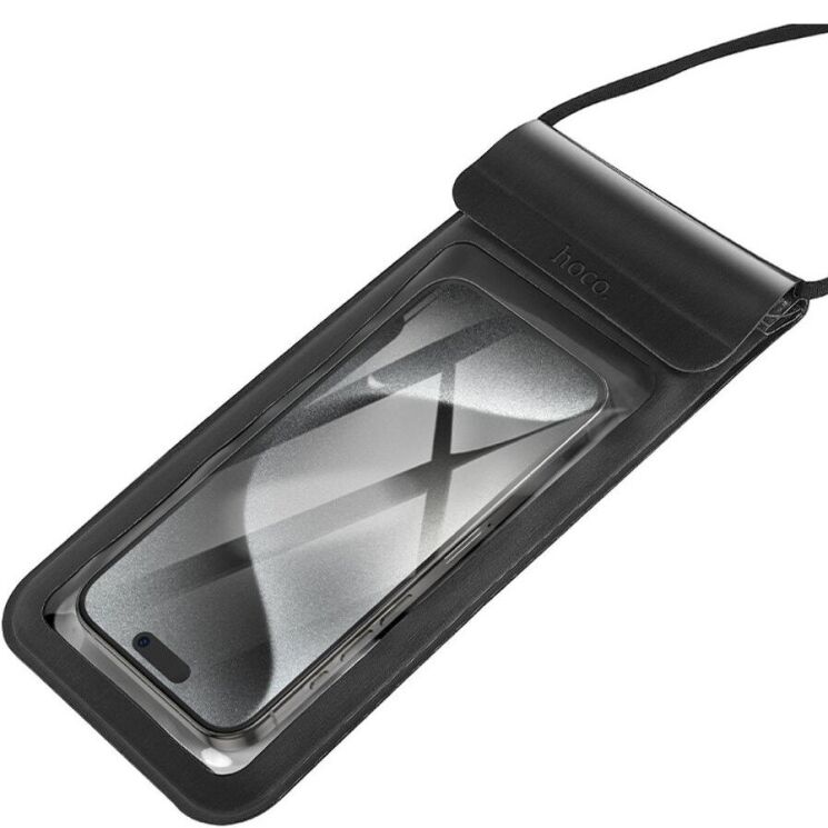 Влагозащитный чехол Hoco HX50 - Black: фото 4 из 8