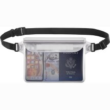 Влагозащитный чехол UniCase Swimming Bag - Transparent White: фото 1 из 10