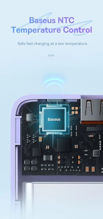 Внешний аккумулятор Baseus Airpow 20W (20000mAh) P10022804113-00 - Black: фото 17 из 21