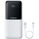 Внешний аккумулятор Baseus Lipow 22.5W (20000mAh) + кабель Type-C + Lightning (P10079102213-00) - White (995777W). Фото 5 из 25