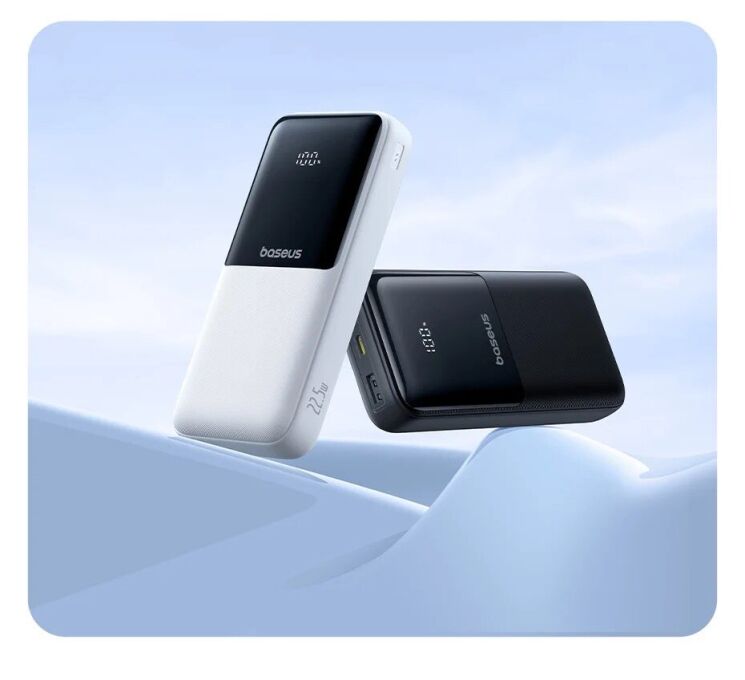 Внешний аккумулятор Baseus Lipow 22.5W (20000mAh) + кабель Type-C + Lightning (P10079102213-00) - White (995777W) Внешний аккумулятор Baseus Lipow 22.5W (20000mAh) + кабель Type-C + Lightning (P10079102213-00) - White: фото 21 из 25