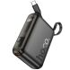 Зовнішній акумулятор Hoco J139 Hero PD20W (10000mAh) + кабель Type-C - Black (995455B). Фото 1 з 6
