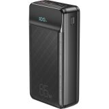 Зовнішній акумулятор XO PR201 PD65W (30000mAh) - Black (995365B)