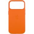 Захисний чохол Copiex Leather Case with MagSafe для Apple iPhone 17 Pro Max - Orange (402843O)