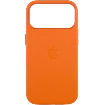 Захисний чохол Copiex Leather Case with MagSafe для Apple iPhone 17 Pro Max - Orange: фото 1 з 1