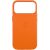 Захисний чохол Copiex Leather Case with MagSafe для Apple iPhone 17 Pro Max - Orange: фото 1 из 1