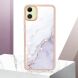 Захисний чохол Deexe Marble Case для Samsung Galaxy A06 (A065) - White (365155W). Фото 5 из 6