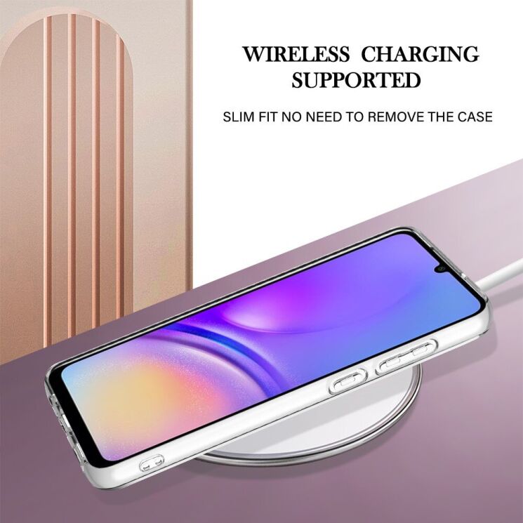Захисний чохол Deexe Marble Case для Samsung Galaxy A06 (A065) - White: фото 4 из 6