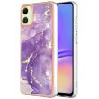Захисний чохол Deexe Marble Case для Samsung Galaxy A06 (A065) - Purple (365155V)