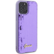 Защитный чехол Guess Sequin Script Metal для Apple iPhone 12 / iPhone 12 Pro - Purple (253999V). Фото 4 из 7