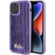 Защитный чехол Guess Sequin Script Metal для Apple iPhone 12 / iPhone 12 Pro - Purple (253999V)