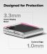 Защитный чехол Ringke Fusion Flap для Samsung Galaxy Flip 8 (8800328819399) - Clear (423579C). Фото 11 из 20