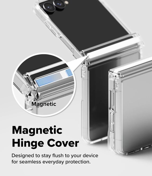 Защитный чехол Ringke Fusion Flap для Samsung Galaxy Flip 8 (8800328819399) - Clear: фото 7 из 20