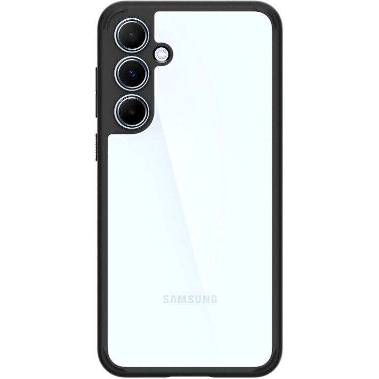 Захисний чохол Spigen (SGP) Ultra Hybrid для Samsung Galaxy A55 (A556) - Matte Black: фото 3 з 14
