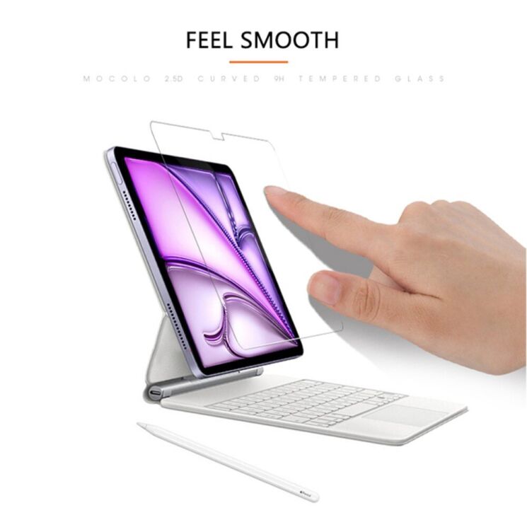 Защитная пленка Mocolo 2.5D Curved Film для Apple iPad Air 13 M3/M2 (2025/2024): фото 8 из 8