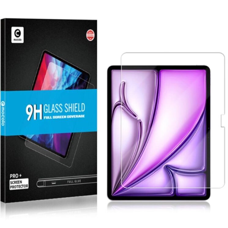 Защитная пленка Mocolo 2.5D Curved Film для Apple iPad Air 13 M3/M2 (2025/2024): фото 5 из 8