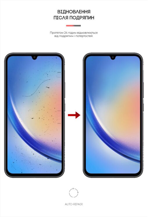 Захисна плівка на екран ArmorStandart Matte для Samsung Galaxy A34 (A346): фото 3 з 4