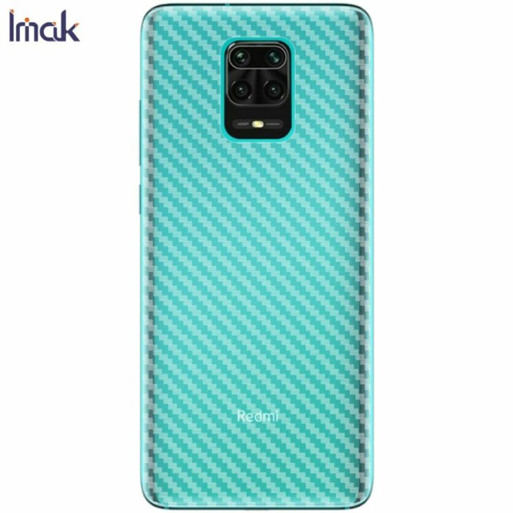Захисна плівка на задню панель IMAK Carbon для Xiaomi Redmi Note 9 Pro: фото 4 з 11