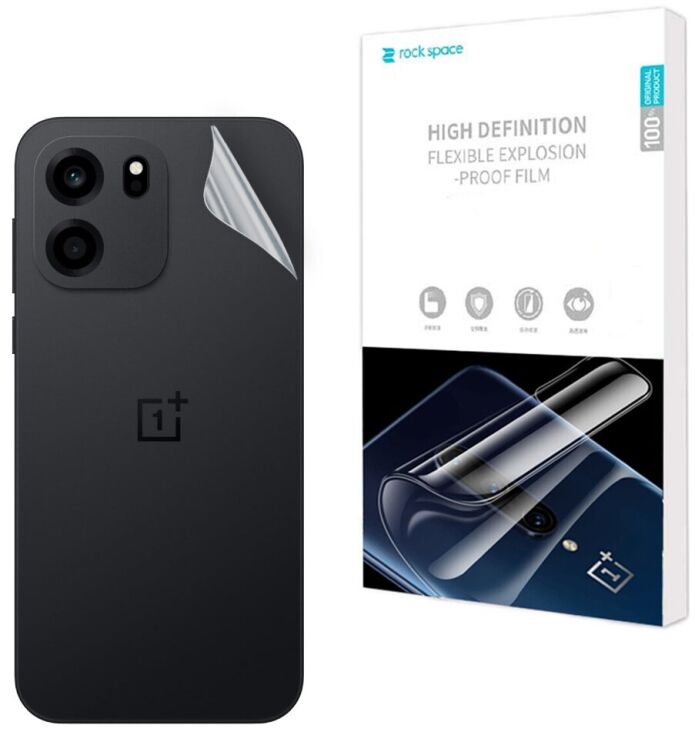 Защитная пленка на заднюю панель RockSpace Explosion-Proof SuperClear для OnePlus Nord CE6: фото 1 из 9