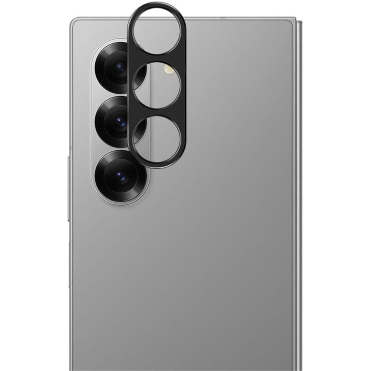 Захисна рамка IMAK Camera Styling для Samsung Galaxy Fold 6 - Black: фото 4 з 11
